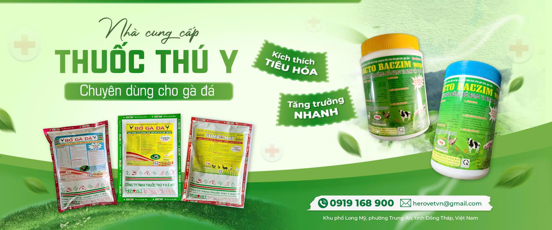 CÔNG TY TNHH THUỐC THÚ Y H.E.R.O
