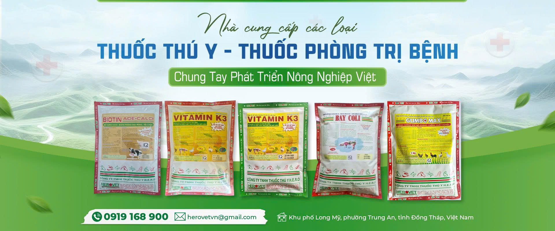 CÔNG TY TNHH THUỐC THÚ Y H.E.R.O