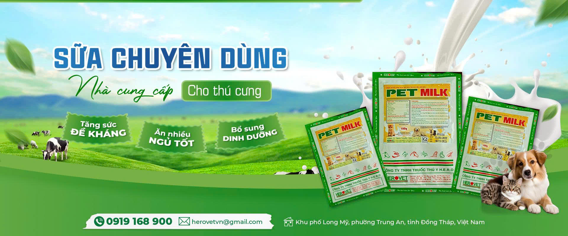 CÔNG TY TNHH THUỐC THÚ Y H.E.R.O